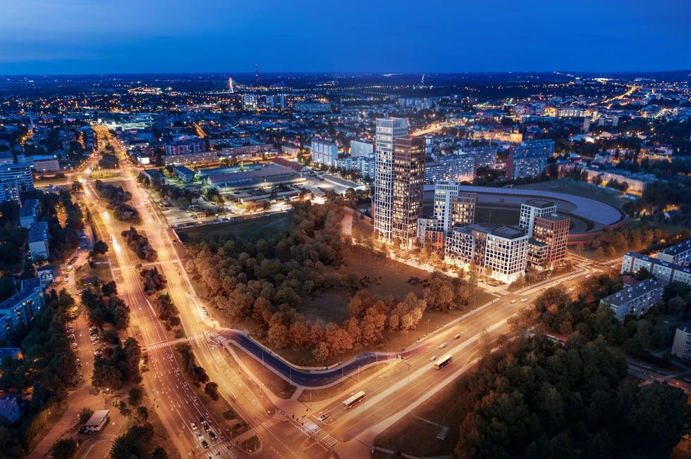 Zespół Resovia Residence w Rzeszowie: miejski kwartał na miarę XXI wieku?