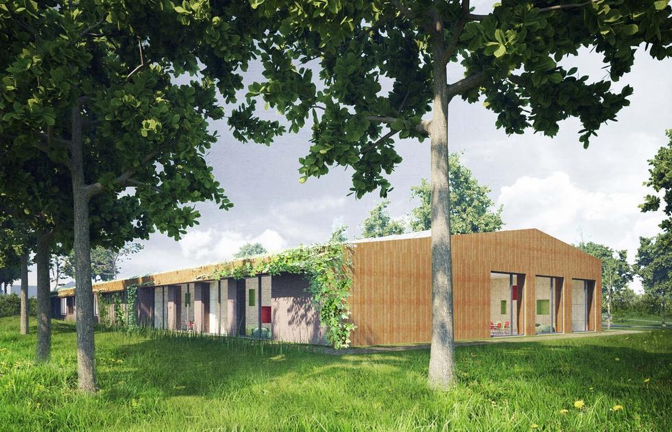 Centrum Edukacji Ekologicznej przy lesie Młocińskim w Warszawie