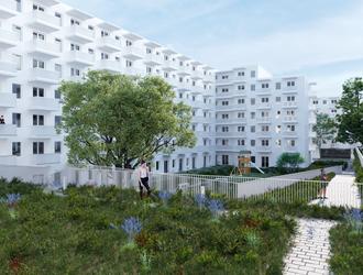 Mieszkanie Plus Lublin: nowe osiedle projektu Stelmach i Partnerzy [WIZUALIZACJE]