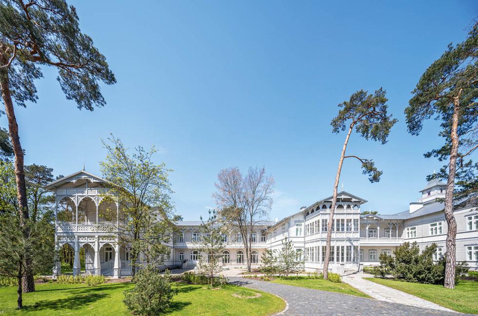 Modernizacja sanatorium Gurewicza w Otwocku