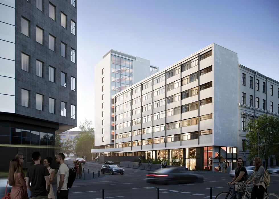 Akademik na Solcu projektu pracowni Grupa 5 Architekci