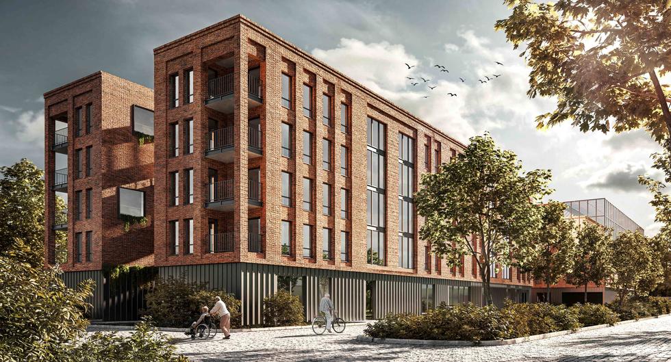 Koncepcja architektoniczna obiektu wielofunkcyjnego z przeznaczeniem dla grupy wiekowej 65+