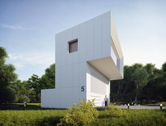 Peryskop od MUS Architects − dom jednorodzinny nad Jeziorem Żywieckim