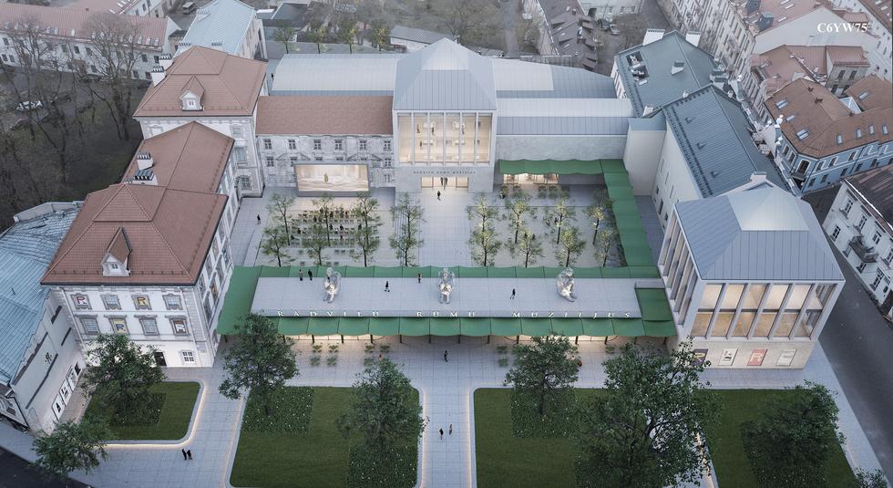 BDR Architekci z nagrodą w konkursie na przebudowę Pałacu Radziwiłłów w Wilnie