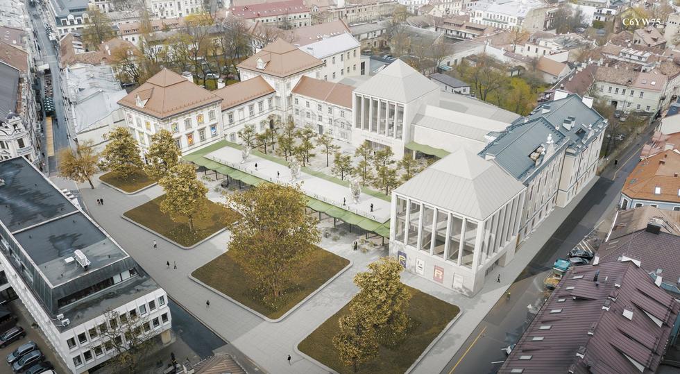 BDR Architekci z nagrodą w konkursie na przebudowę Pałacu Radziwiłłów w Wilnie