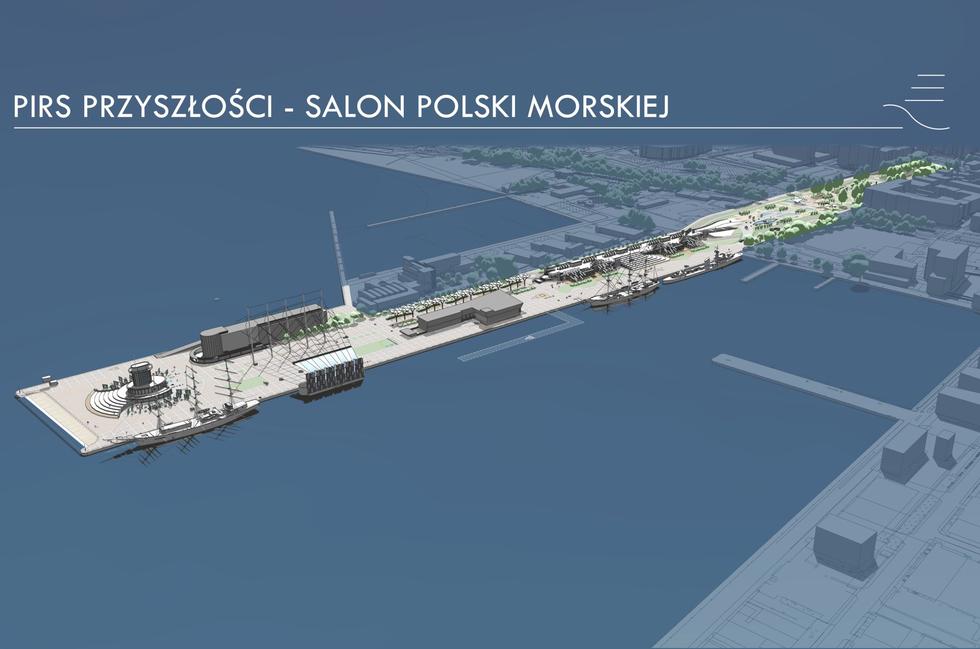 Pirs Przyszłości: konkurs na projekt zagospodarowania głównej osi kompozycyjnej Gdyni [WYNIKI]