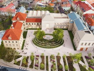 Pałac Radziwiłłów w Wilnie według WXCA