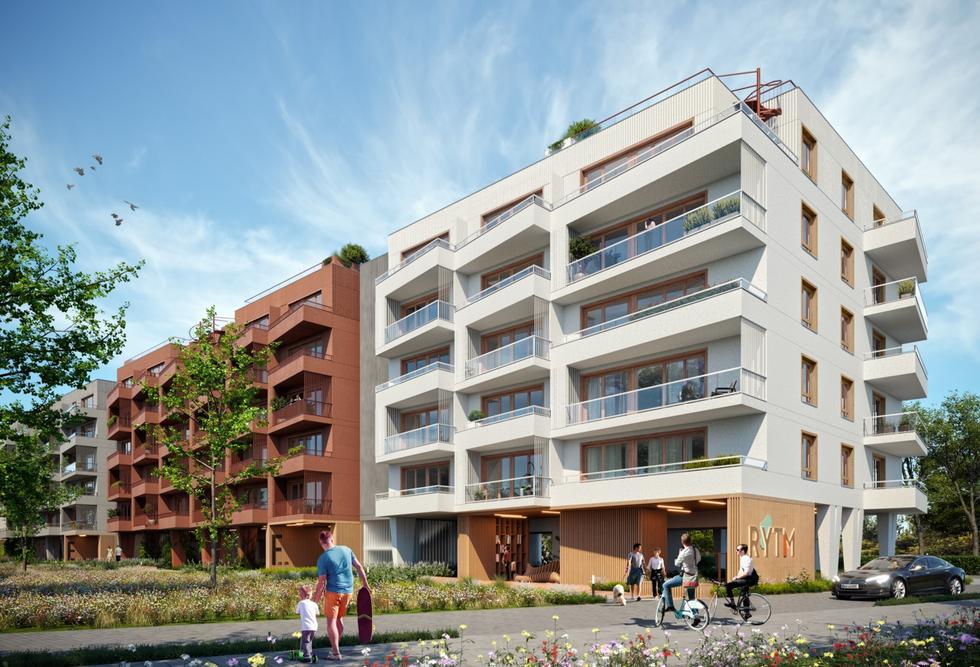 W Rytmie Kabat: nowy apartamentowiec projektu WWAA