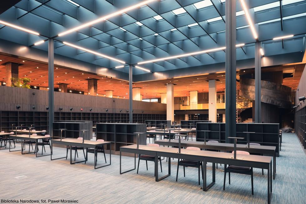 Biblioteka Narodowa: modernizacja czytelni Biblioteki Narodowej w Warszawie