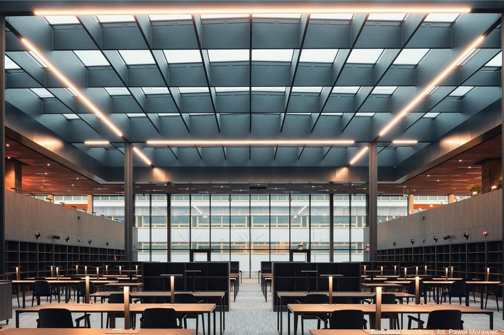 Biblioteka Narodowa: modernizacja czytelni Biblioteki Narodowej w Warszawie