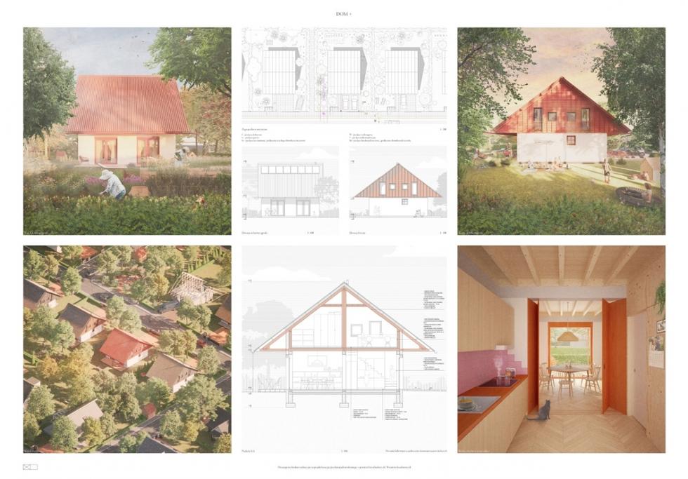 Konkurs na projekt domu o powierzchni do 70 metrów kwadratowych: wyniki