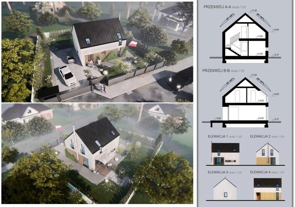 Konkurs na projekt domu o powierzchni do 70 metrów kwadratowych: wyniki