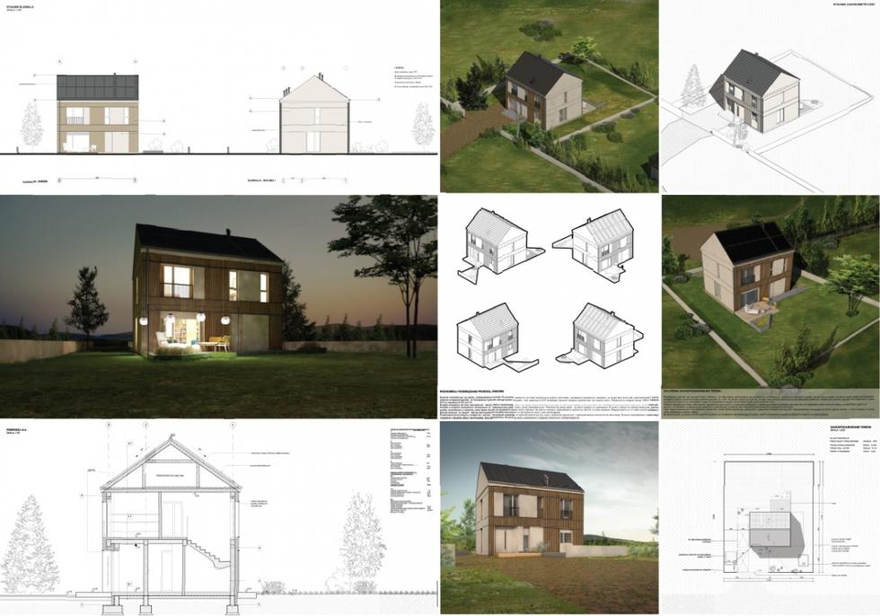 Konkurs na projekt domu o powierzchni do 70 metrów kwadratowych: wyniki