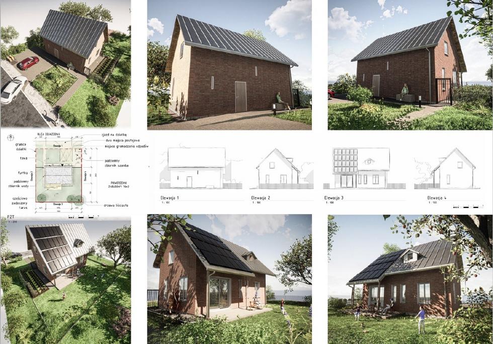 Konkurs na projekt domu o powierzchni do 70 metrów kwadratowych: wyniki