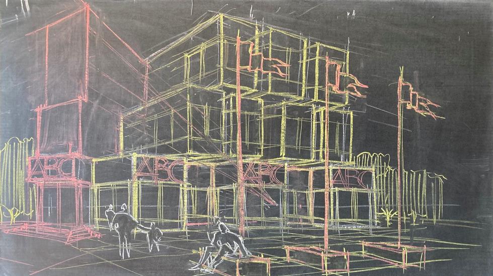 Szkice kredą: wprowadzenie do architektury według Ryszarda Nakoniecznego