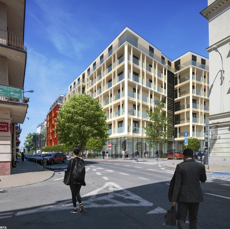 Rezydencja Ogród Saski w Lublinie: nowy projekt MTA Architekci