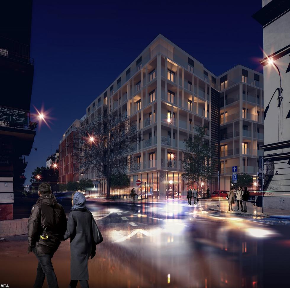 Rezydencja Ogród Saski w Lublinie: nowy projekt MTA Architekci
