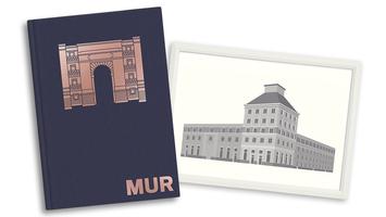 MUR. Ilustrowany atlas architektury Muranowa – pomóż go wydrukować! 