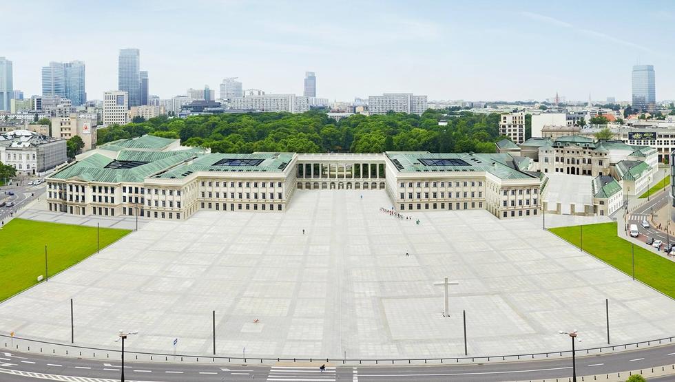 Będzie konkurs architektoniczny na odbudowę Pałacu Saskiego
