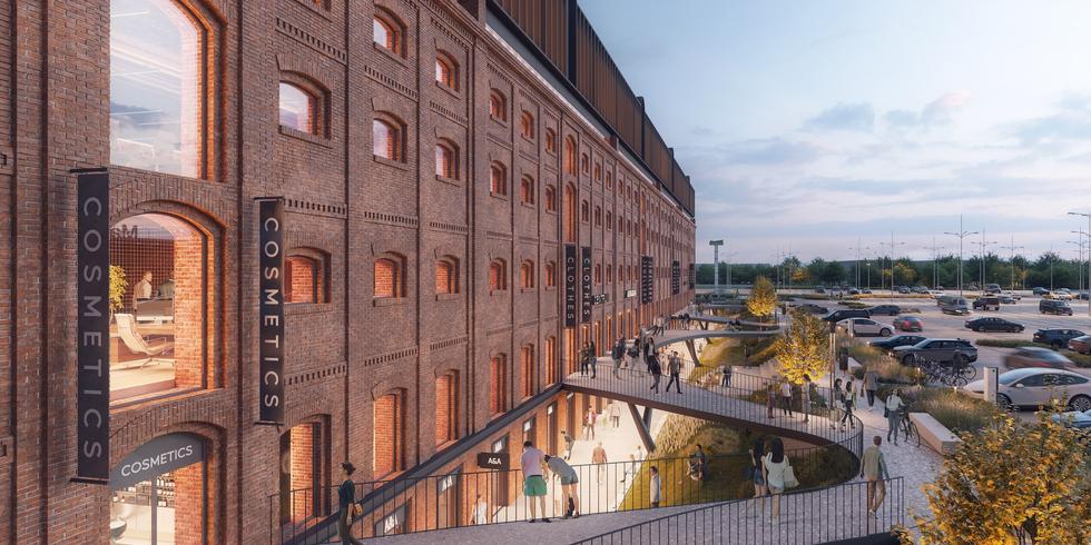 Magazyn Bawełny: nowy projekt biura Grupa 5 Architekci na terenie łódzkiej Manufaktury