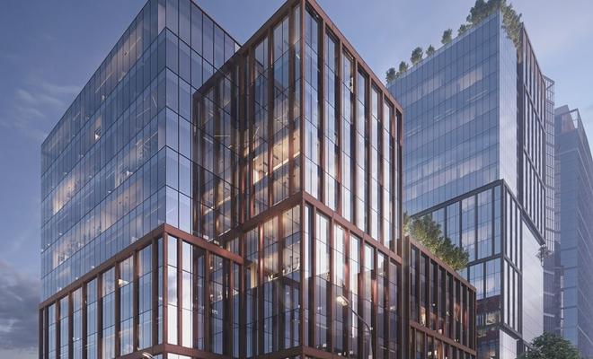 Kompleks biurowy VIBE: nowy wieżowiec na warszawskiej Woli projekt PIG Architekci