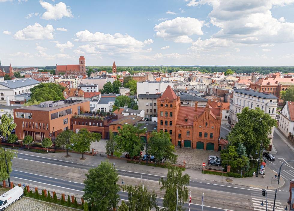 Konkurs na projekt rozbudowy wojewódzkiej straży pożarnej w Toruniu: wyniki