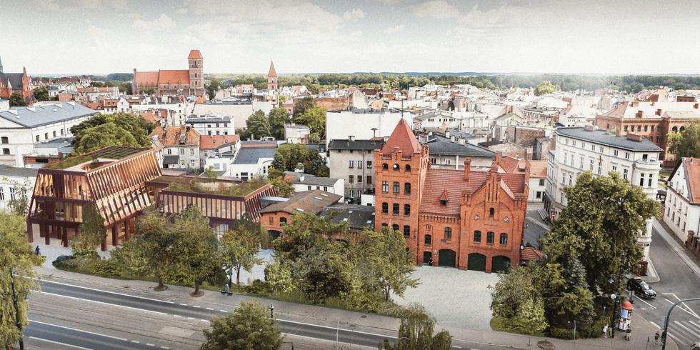 Konkurs na projekt rozbudowy wojewódzkiej straży pożarnej w Toruniu: wyniki