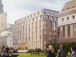 Polacy projektują w Ukrainie! We Lwowie trwa budowa hotelu według projektu Kuryłowicz & Associates