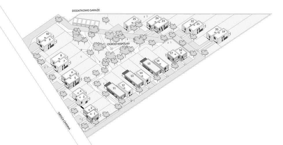 Nowa Niwnica: trwa budowa osiedla prefabrykowanych domów pod Nysą