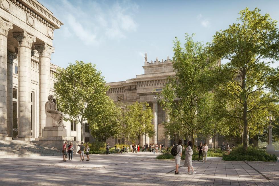 W 2024 roku Warszawa zyska nowy plac – tzw. plac Centralny [NOWE WIZUALIZACJE]