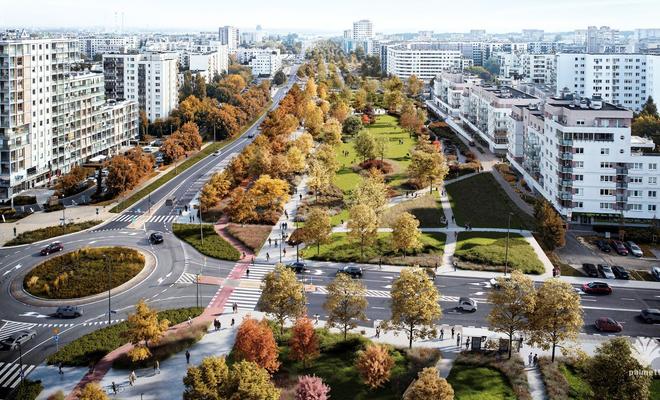 Nowy park linearny na warszawskim Ursynowie 