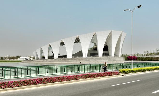 Centrum sportowe w Szanghaju zaprojektowane przez grupę GMP zwycieżcą konkursu architektonicznego