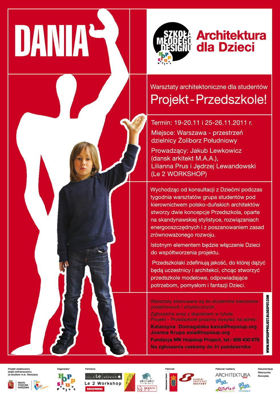 Projekt-Przedszkole! Warsztaty architektoniczne dla studentów