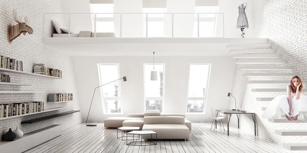 Cloud Loft - wnętrza