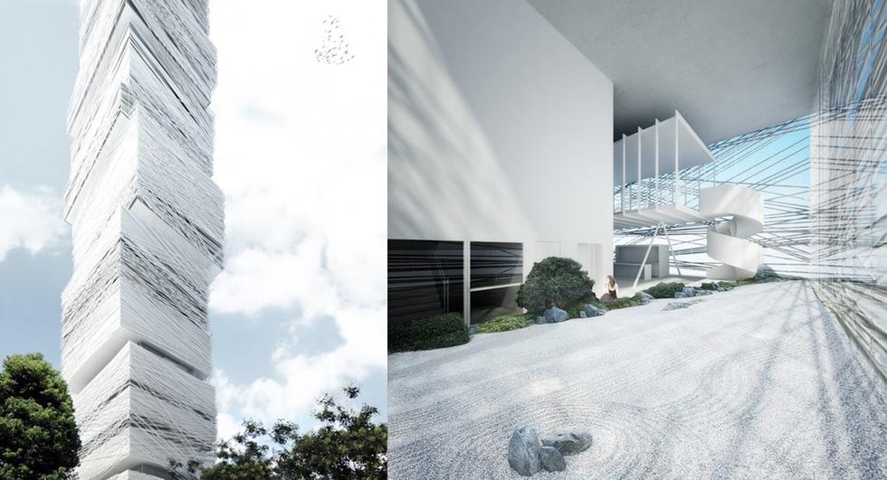 Pracownia architektoniczna MUS Architects: projekt wieżowca