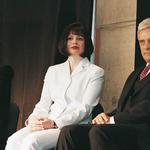 Od lewej: Stanisław Fiszer, Ewa P. Porębska, Jerzy Buzek