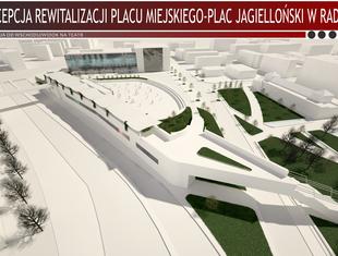 Koncepcja rewitalizacji placu miejskiego-Plac Jagielloński w Radomiu